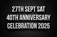 27th Sept 40th Anniversary Willowbank 2025