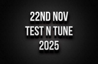 22nd Nov Test N Tune & Street Series Finals 2025