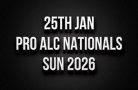 25th Jan Pro Alcohol Nationals Sunday 2026