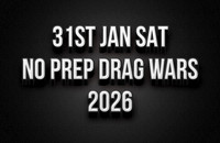 31st Jan - QPG No Prep Drag Wars 2026
