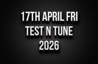 17th April Test N Tune 2026