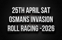 25th April Roll Racing Osmans 2026