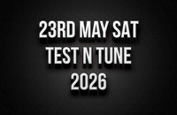 23rd May Test N Tune 2026