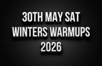 30th May Winters Warmups 2026