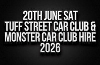 20th June Tuff Street Cars and Monster Car Club 2026