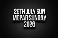 26th July Mopar Sunday 2026