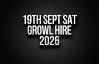 19th Sept Growl Hire 2026