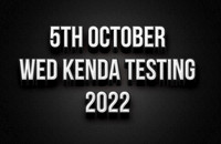 5th Oct Wed Kenda Testing 2022