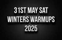 31st May Sat Winter Warmups 2025