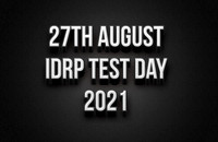 27th August IDRP Test Day 2 2021