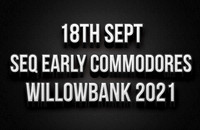 18th Sept SEQ Early Commodores Hire 2021