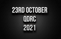 23rd October QDRC 2021
