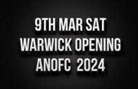 9th Mar Warwick Grand Opening + AONFC 2024