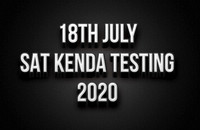 18th July Kenda Saturday Testing 2020