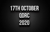 17th October QDRC 2020