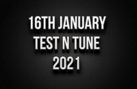16th Jan Test N Tune 2021