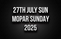 27th July Mopar Sunday 2025